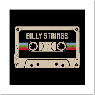 Billy Strings Vintage Cassette Tape Posters and Art